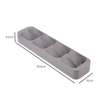 8 Grids Spice Rack Cupboard Organizer Spice Storage Racks Utensils for Pantry Kitchen Seasoning Jar Spice Organizer In Drawer